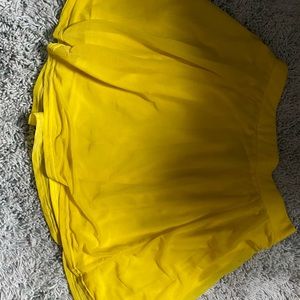 Yellow skirt
